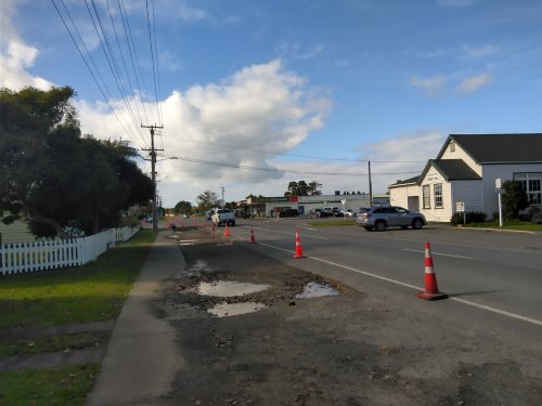 Work starts on Mangawhai Village intersection improvements 